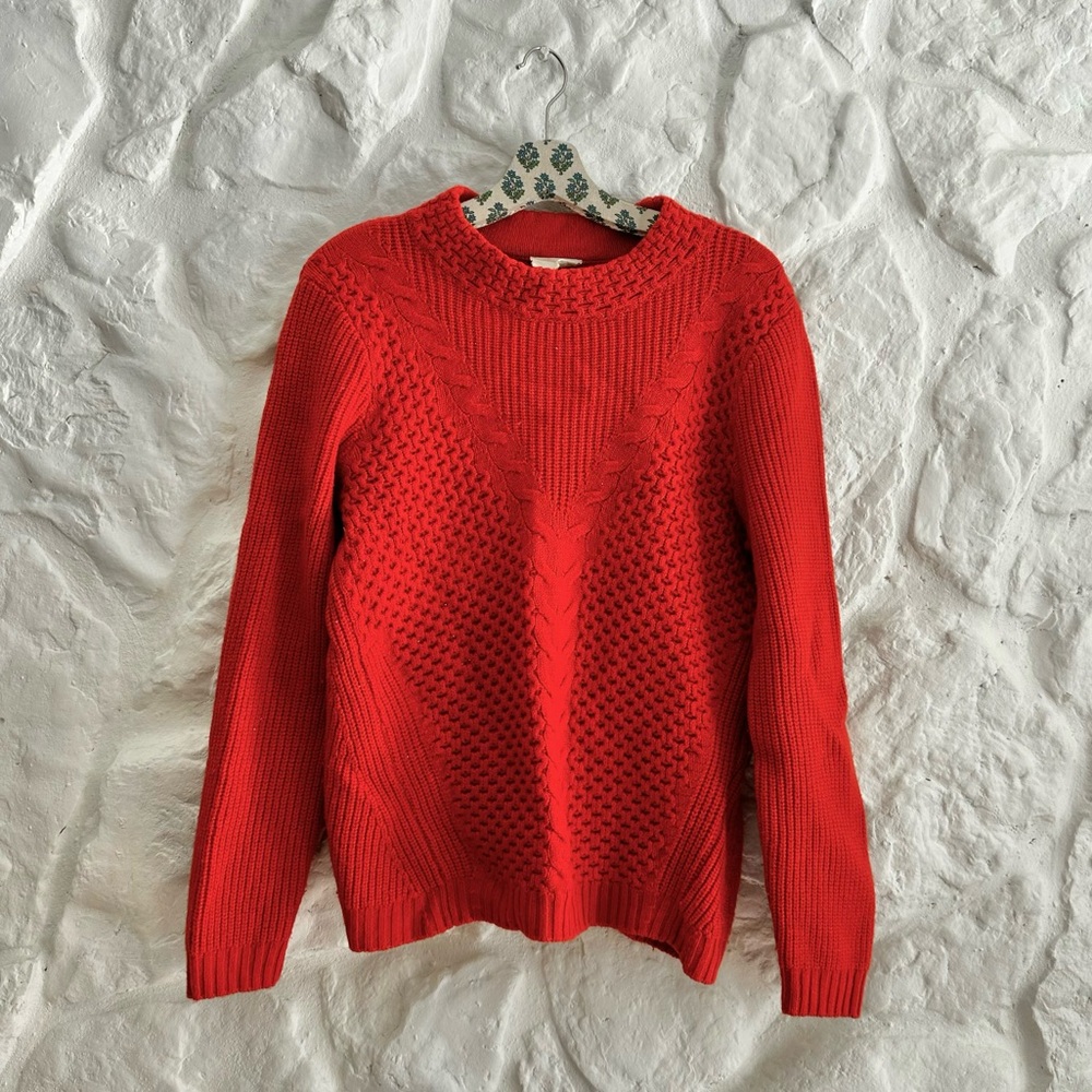 French Brand M Sweater in Red